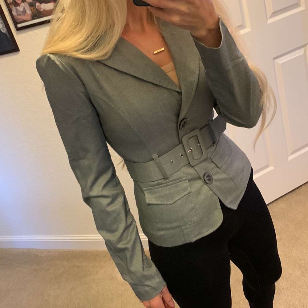 Great blazer with belt size S